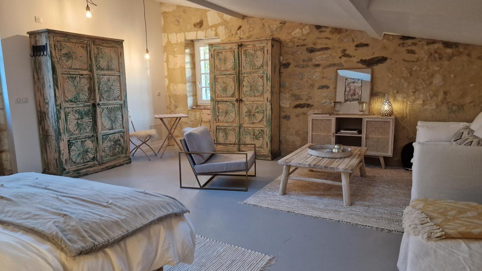 Casita Alegria & Cabana Alegria - 2 Chambres D'Hotes Plassac  Екстериор снимка
